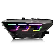 RGB Headlight for Ford Mustang 2015 - 2017 Triple Beam Projector Lamp product image 2